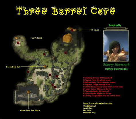 three barrel cove ddo map.